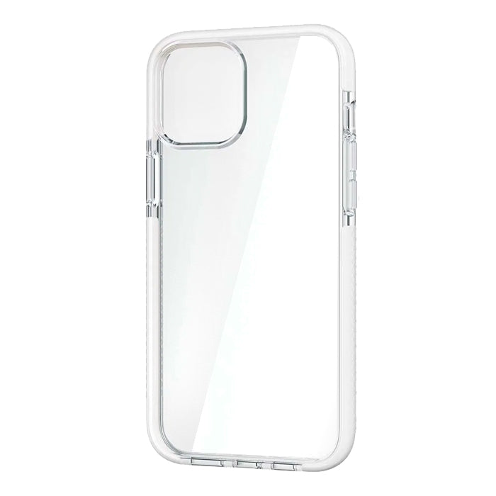 Livon Pure Shield Hülle iPhone 12 / iPhone 12 Pro | Transparent/Weiß