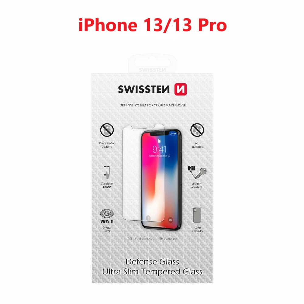 iPhone 13 / iPhone 13 Pro Defense Tempered Glass Screen Protector