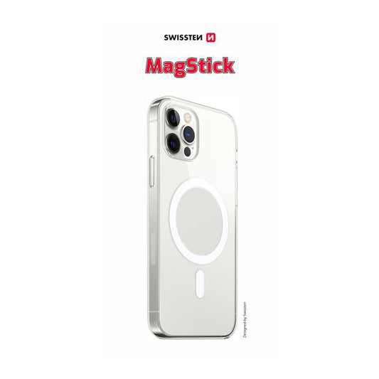 Swissten iPhone 15 Magstick Hülle | Transparent
