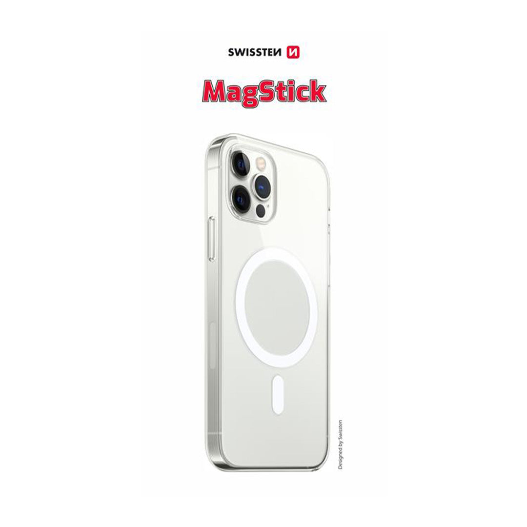 Swissten iPhone 14 Magstick Hülle | Transparent