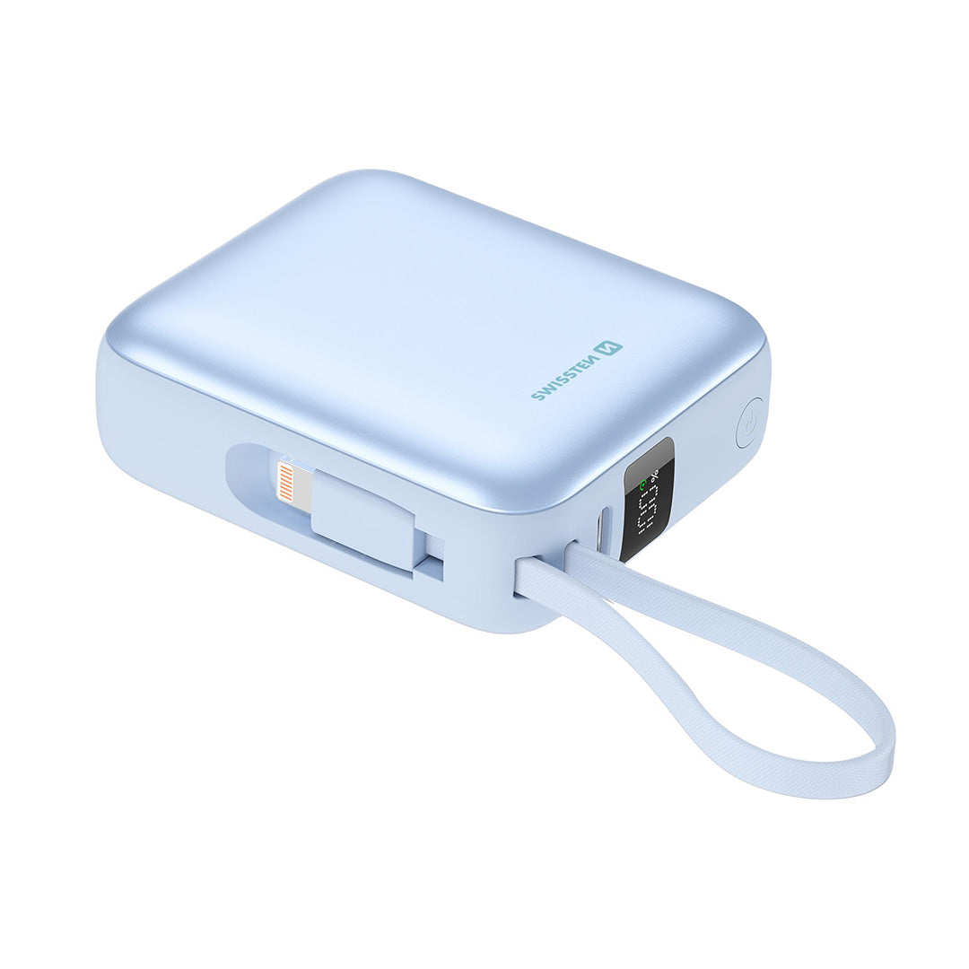 Swissten 35W Powerbank 10.000mAh | Blau