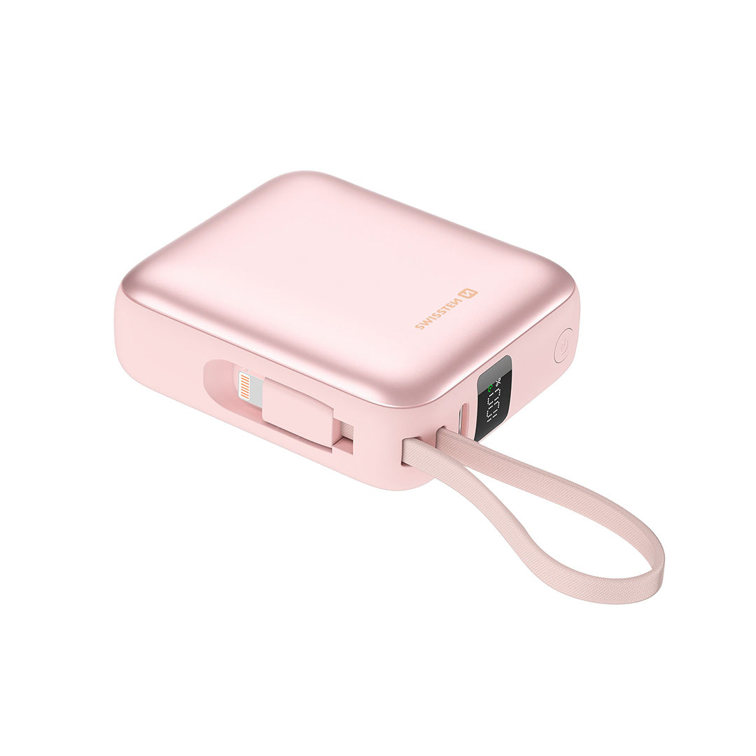 Swissten 35W Powerbank 10.000mAh | Rosa