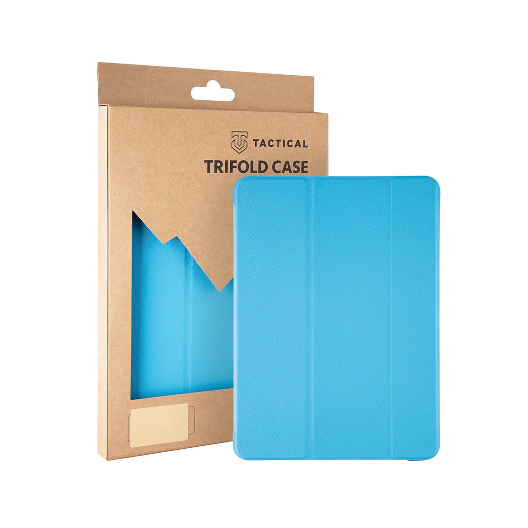 Tactical Trifold Book Case iPad Mini 6 | Cyan Blue