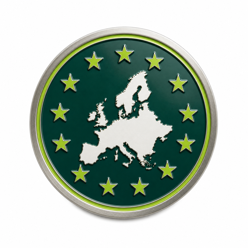 Oakwell Europa-Zertifikat Badge